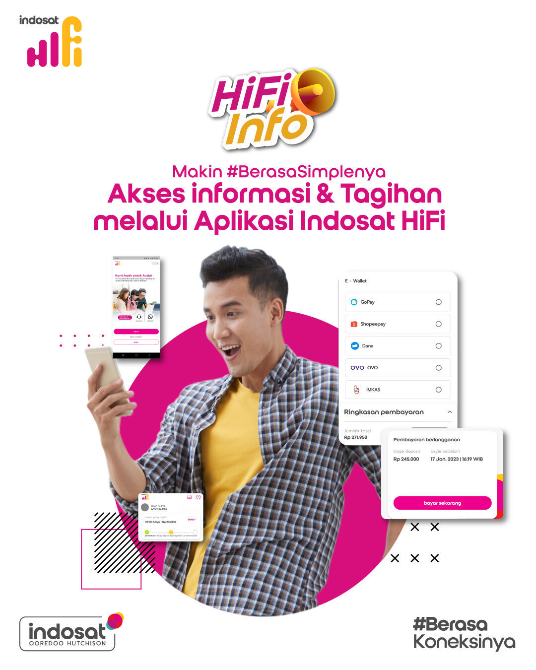 Pasang Wifi indosat hifi